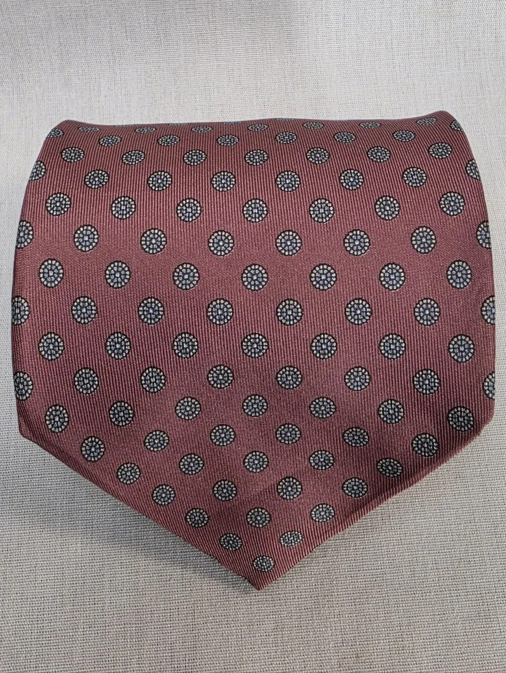 Mens Amherst & Brock Dusty Rose Tie